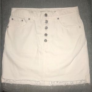 White Lucky Brand Skirt, Never Worn.